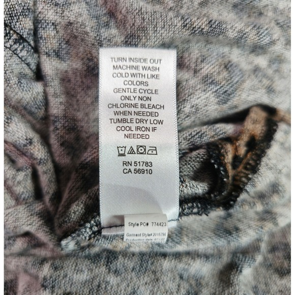 Maurices Leopard Print Lightweight Cardigan Long Sleeve Open Front Size Small - Picture 6 of 6